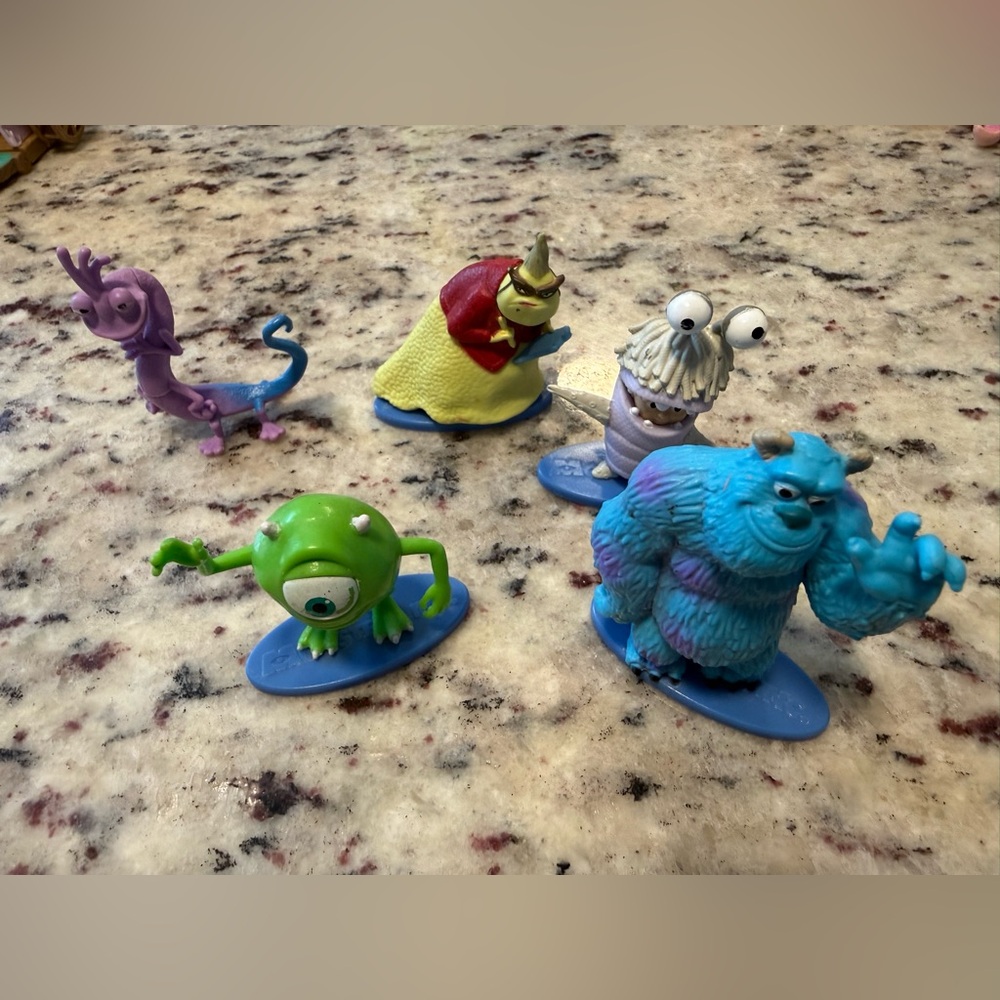 Monsters Inc figure set